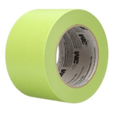 3M™ Industrial Painter's Tape 205, Green, 72 mm x 55 m, 12 per case