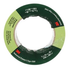 3M™ Industrial Painter's Tape 205, Green, 72 mm x 55 m, 12 per case