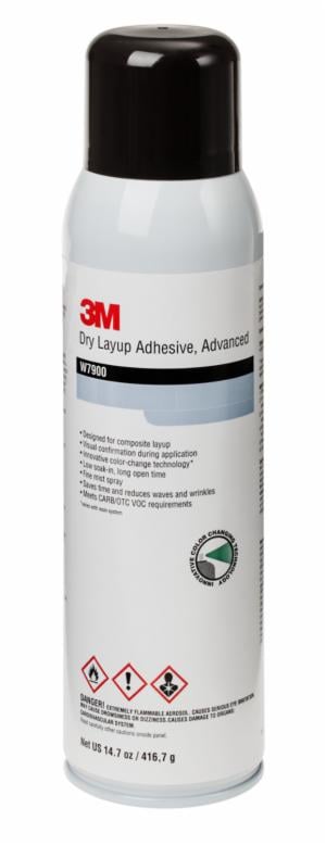 3M™ Dry Layup Adhesive 2.0 W7900, color-change technology, 18.93 Liter, 1 pail /Case image 3M™ Dry Layup Adhesive 2.0 W7900, color-change technology, 18.93 Liter, 1 pail /Caseimage
