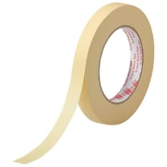 Scotch® 耐熱性クレープマスキングテープ 214-3MNE 15mm x 50m