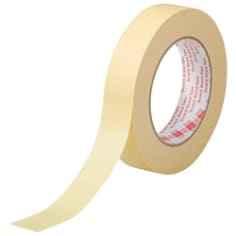 Scotch® 耐熱性クレープマスキングテープ 214-3MNE 25mm x 50m