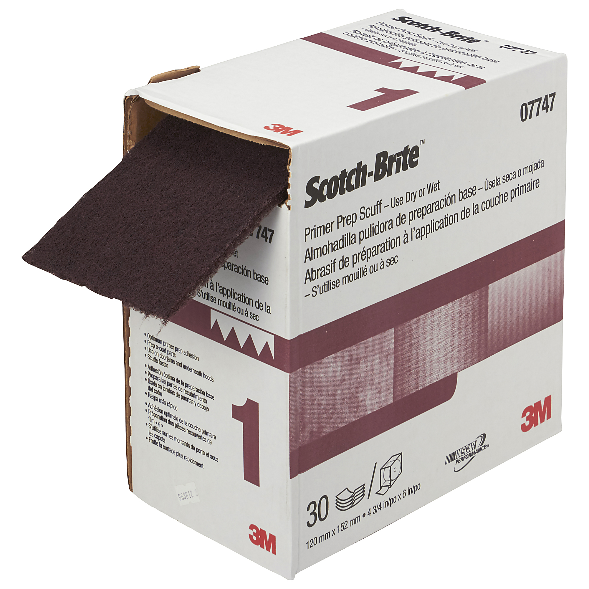 Scotch-Brite™ Durable Flex Roll, 50 in x 30 yd A MED, 1 ea/Pallet,