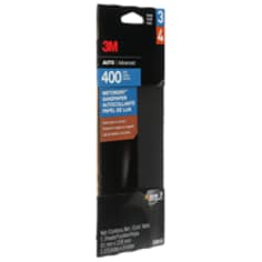 3M™ Wetordry™ Sandpaper, 03018, 400 grit, 3 2/3 in x 9 in