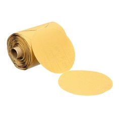 3M Stikit™ Gold Paper Disc Roll, 216U, 5 in x NH, P180, A-weight