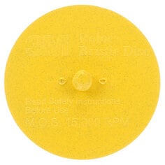 Scotch-Brite™ Roloc™ Bristle Disc, MED, 3 in x 5/8 in (7.62 cm x 1.59 cm)