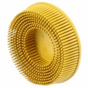 Scotch-Brite Roloc Bristle Disc 07527, 3 in x 5/8 Tapered MED, 4 Cartons/Case image Scotch-Brite Roloc Bristle Disc 07527, 3 in x 5/8 Tapered MED, 4 Cartons/Caseimage