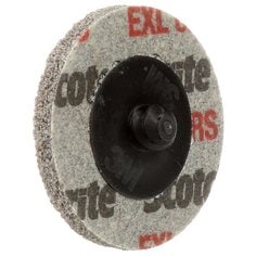 Scotch-Brite™ Roloc™ EXL Unitized Wheel, XL-UR, 8A CRS, 2 in x NH (5.08 cm x NH)