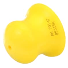 3M™ Hookit™ Centre Water Feed Disc Hand Pad, 70147, yellow, 3 in x 7/8 in (76.2 mm x 22.2 mm)