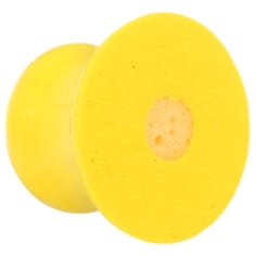 3M™ Hookit™ Centre Water Feed Disc Hand Pad, 70147, yellow, 3 in x 7/8 in (76.2 mm x 22.2 mm)