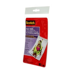 Scotch® Self-Sealing Laminating Pouch, 11.43 cm x 16.51 cm