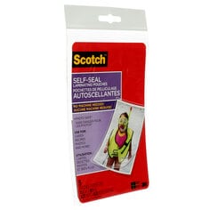 Scotch® Self-Sealing Laminating Pouch, 11.43 cm x 16.51 cm