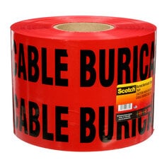 Scotch® 369 Buried Barricade Tape, CAUTION HIGH VOLTAGE CABLE