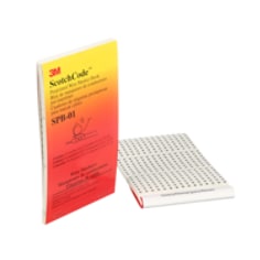 3M™ ScotchCode™ Pre-Printed Wire Marker Book, SPB-01
