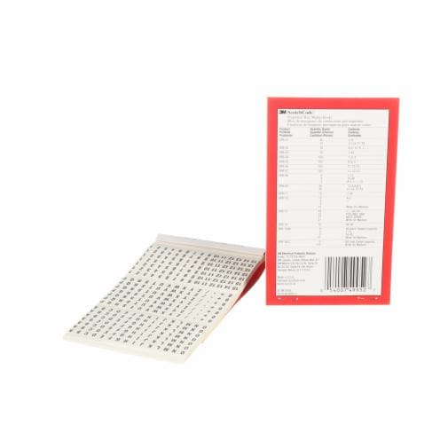 3m Scotchcode Pre-printed Wire Marker Book Pdf 3M ScotchCode Wire ...