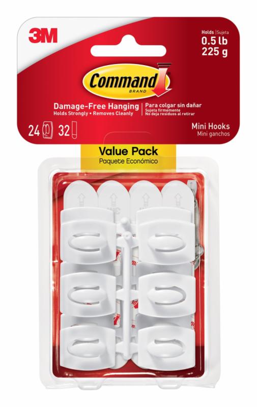 Command™ Mini Hooks Value Pack 3M Puerto Rico