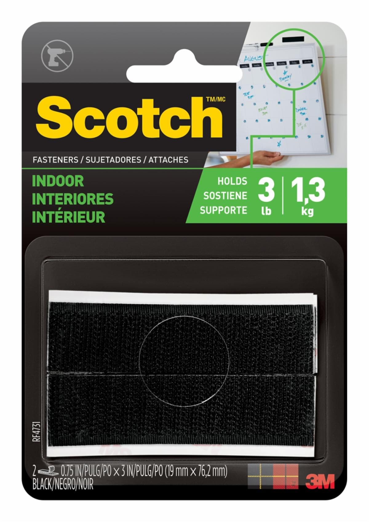 Scotch Indoor Fasteners RF4731