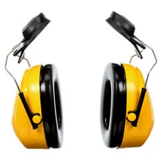 3M™ PELTOR™ Optime™ 98 Earmuffs, H9P3E, hard hat attached, 10 pairs per case