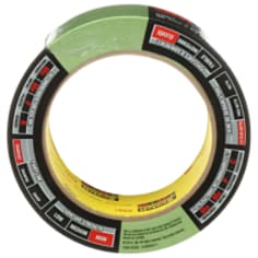 3M™ Automotive Masking Tape, 233+, 03433C, green, 1.4in x 104ft