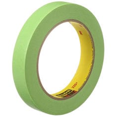 3M™ Performance Green Masking Tape 233+, 18 mm x 55 m
