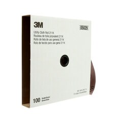 3M™ Utility Cloth Roll, 211K, 1-1/2 in x 50 yd, 100, J-weight