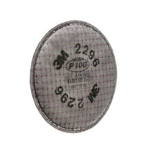 3M™ Advanced Particulate Filter, 2296, P100, with nuisance level acid gas relief, 100/case