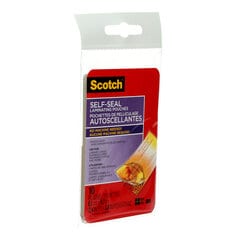 Scotch Laminating Card Protector, LS851-10-C, 6.35 cm X 10.16 cm