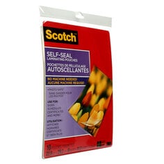 Scotch Laminating Card Protector, LS851-10-C, 6.35 cm X 10.16 cm