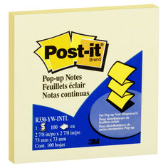 Post-it(R) Pop-up Notes 73mm x 73mm R330-YW-INTL. Canary Yellow