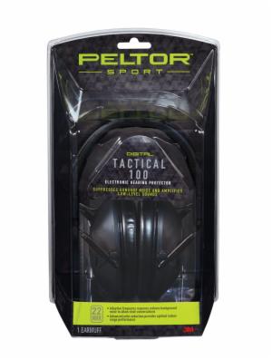 Peltor Sport Tactical 100 Electronic Hearing Protector, TAC100-OTH, 4/CVimage