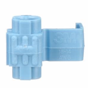 3M™ Scotchlok Electrical IDC 560-BULK, Light Blue, 18–16 AWG (solid/stranded), 14 AWG (stranded), 500 per carton, 5000/case image 3M™ Scotchlok Electrical IDC 560-BULK, Light Blue, 18–16 AWG (solid/stranded), 14 AWG (stranded), 500 per carton, 5000/caseimage