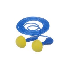 3M™ E-A-R™ Express Pod Plugs Earplugs, 311-1114, yellow/blue, corded