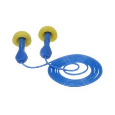 3M™ E-A-R™ Express Pod Plugs Earplugs, 311-1114, yellow/blue, corded