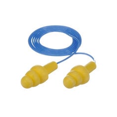 3M™ E-A-R™ UltraFit™ Earplugs, 340-4004, yellow, corded