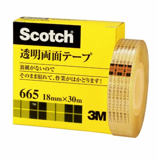 DC Fix ウィンドウフィルム ミルキー/サンド 3460211 粘着式 4 Rolls スコッチ® 透明両面テープ 665-1-18, 透明, 小巻, 18 mm x 30 m, 10 巻/中箱, 4 中箱/箱 | 3M 日本