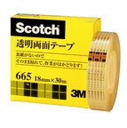 スコッチ® 透明両面テープ 665-1-18