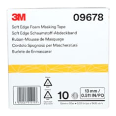 Soft Edge Foam Masking tape package, 09678