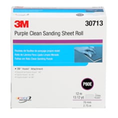 The 3M™ Hookit™ Purple Clean Sanding Sheet Roll 745 is a dust free file sheet roll.