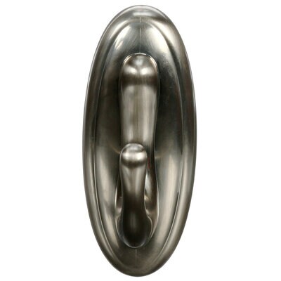Command™ Decorative Hook Brushed Nickle Traditional Large Hook