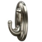 Command™ Decorative Hook Brushed Nickle Traditional Medium Hook