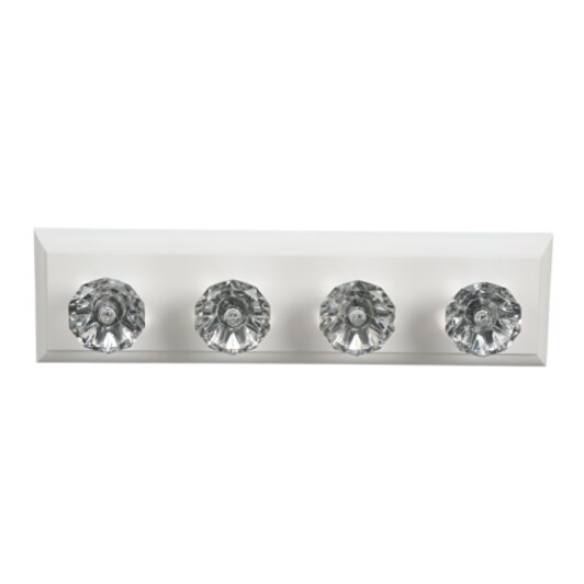 Command™ Crystal Knob Rack, HOM-18CR-EF