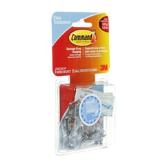 Command™ Clear Small Wire Hooks Value Pack, 17067CLRC-VP