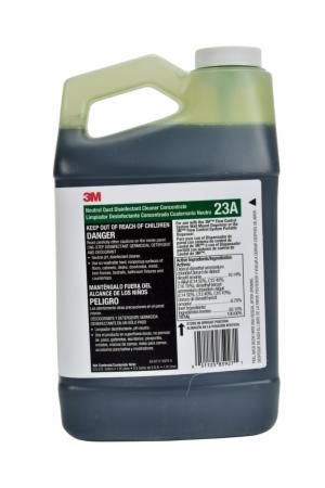 3M™ Neutral Quat Disinfectant Cleaner Concentrate 23A, 0.5 Gallon, 4 Bottles/Caseimage