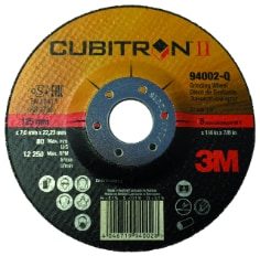 3M™ Cubitron™ II Depressed Center Grinding Wheel T27