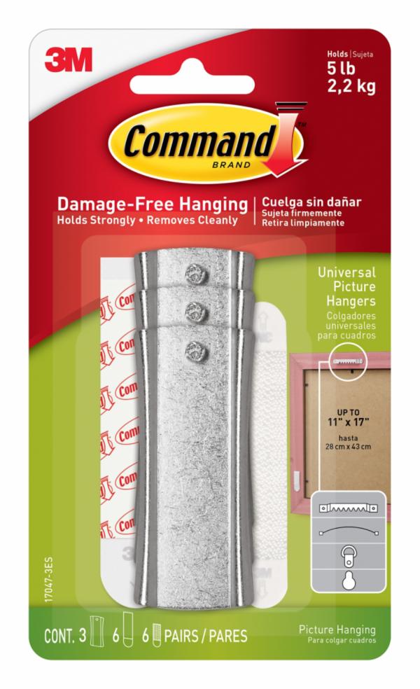 Command Universal Picture Hangers 17047-3ES