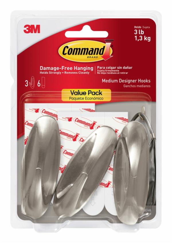 Command Designer Medium Hook 17081BN-3ES