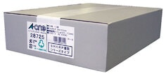 パソコンプリンタ&ワープロラベルシール(プリンタ兼用) SHARP書院 12面 500シート入