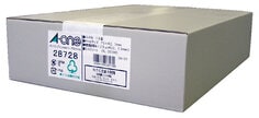 パソコンプリンタ&ワープロラベルシール(プリンタ兼用) NEC文豪3列 18面 500シート入