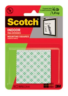 111P Scotch(R) Indoor Mounting Squares