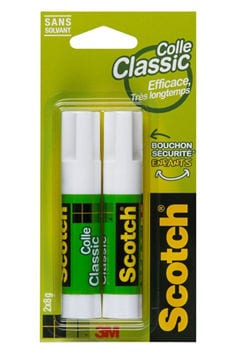 Bâtons de colle Scotch® 8g, lot de 2