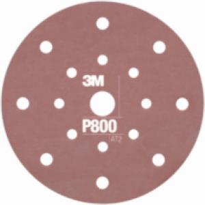 3M™ Hookit Flexible Abrasive Disc 270J, 34802, 6 in, Dust Free, P800, 25 discs per carton, 5 cartons per caseimage